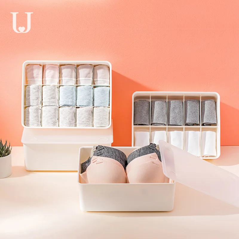 

Youpin Jordan&Judy Home Bra Underwear Socks Storage Box Compartment Drawer Underwear Finishing Box Storage