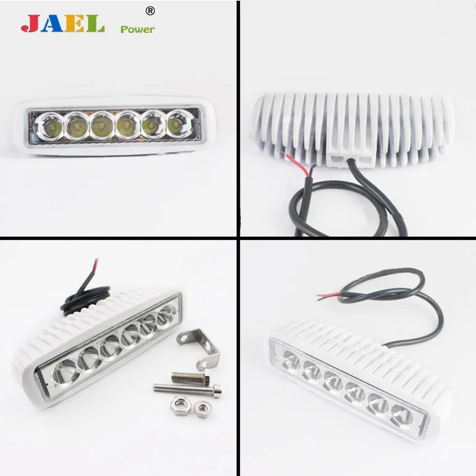

18w DRL LED Spot Flood Work Light Worklight 9-32V 4WD 12 volt led work lights for Off Road Vehicle SUV car trucks