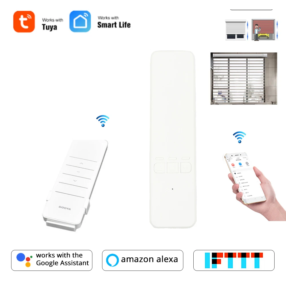Умная штора с Wi-Fi Tuya управление через приложение | Электроника