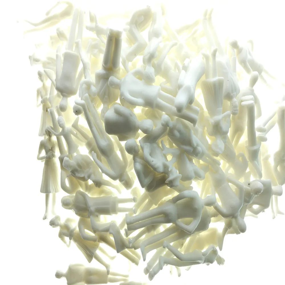 architecture model white diorama figure02