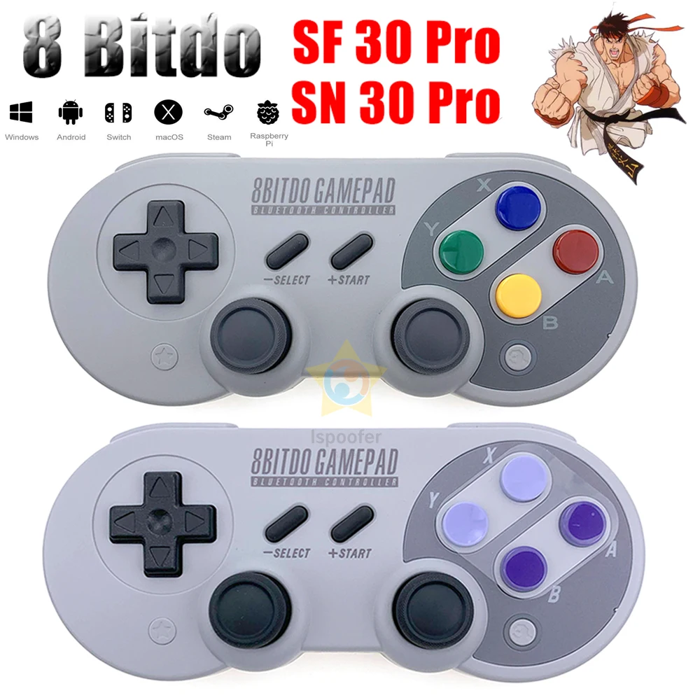 Хит продаж! 8 Бито игрового контроллера геймпад для Nintendo выключать Android пульт дистанционного управления