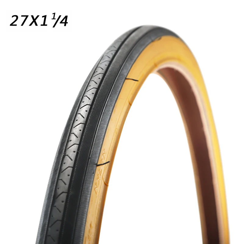 Black / Gum Wall Set Sunlite Bicycle Tire 27" x 1-1/4" 32-630 New 