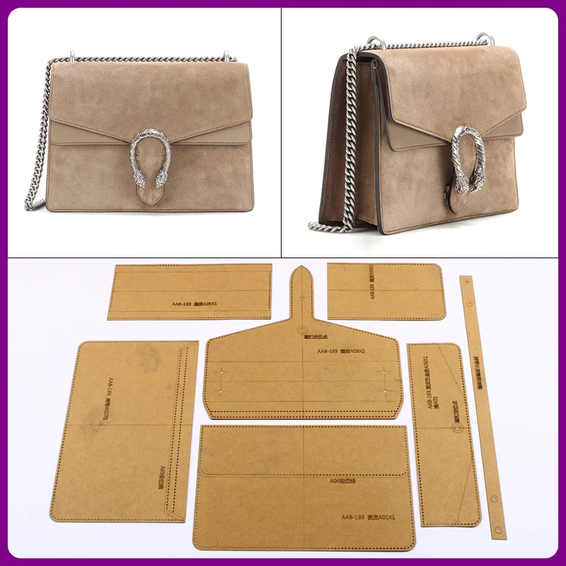 1 комплект крафт бумаги Шаблон Рисунок сетки Тип сумка на одно плечо Сделай сам