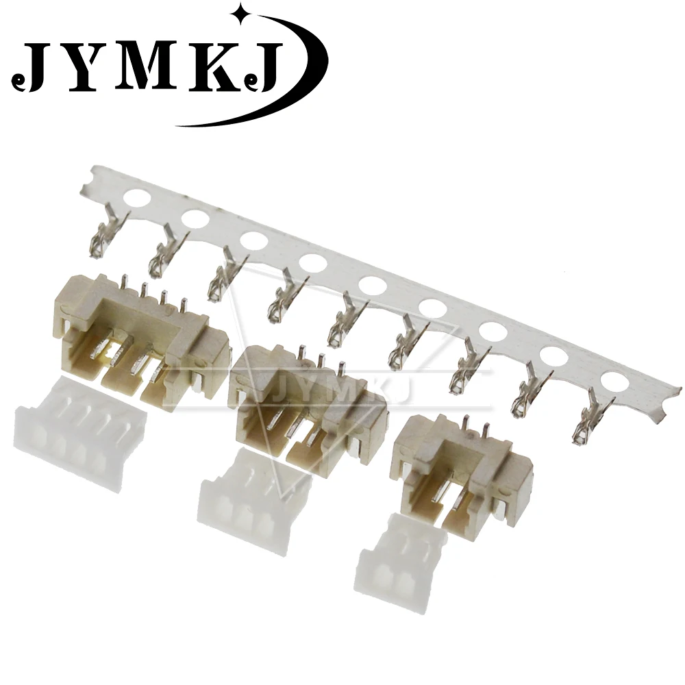 

10 SETS JST 1.25mm vertical Male Connector SMD Socket 1.25mm Plug SH Pitch Pin Header 2P/3P/4P/5P/6P/7P/8P/9P/10P/11P/12 Pin