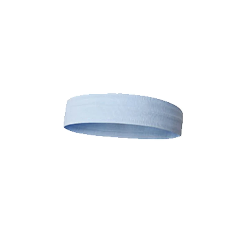 blue Повязка на голову для йоги, женская спортивная резинка для волос, эластичная повязка на голову для бега, фитнеса, футбола, бега для девочек, одноцветная повязка на голову для мужчин - Цвет: blue
