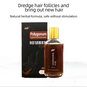 

Polygonum Multiflorum Extracts Anti Hair Loss Serum Natural Thick Fast Hair Growth Fluid