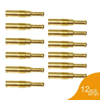 

New Arrival High Quality 12pcs Copper Carburetor Pilot Jet Slow Jets For Motorcycle Carb GY6 PWK Keihin