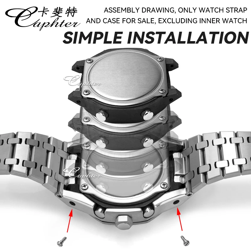 Casioak MOD ŰƮ η ƿ ð ̽  ݼ ð  Ʈ , Casio G-SHOCK GA2100 GA-B2100 2110