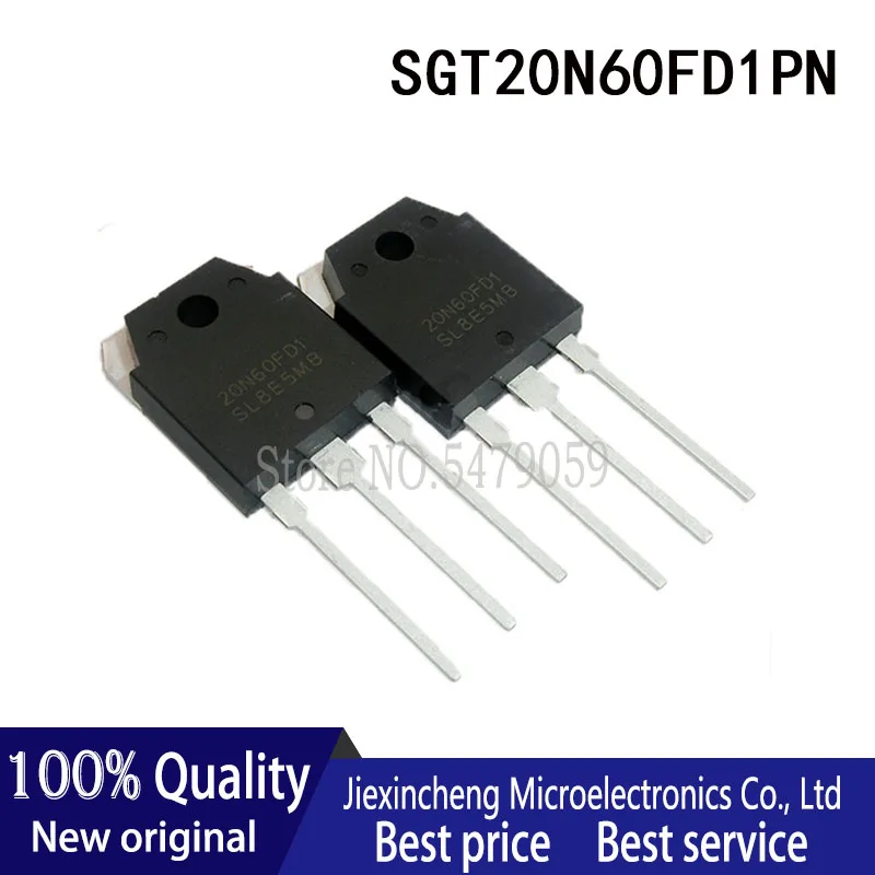 

10PCS SGT20N60FD1PN 20N60FD1 20A 600V TO-3P New original