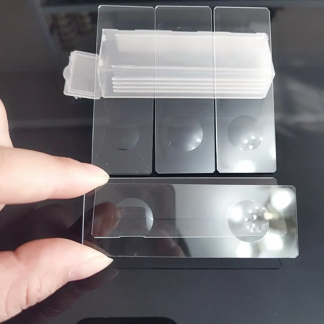 5 шт. многоразовые 1 &quotx 3&quot лабораторный Двойной Вогнутый Биологический