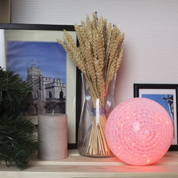 

Figure "ball braided" 15 cm, 50 led, 12V, white thread, adapter included, red 3612355