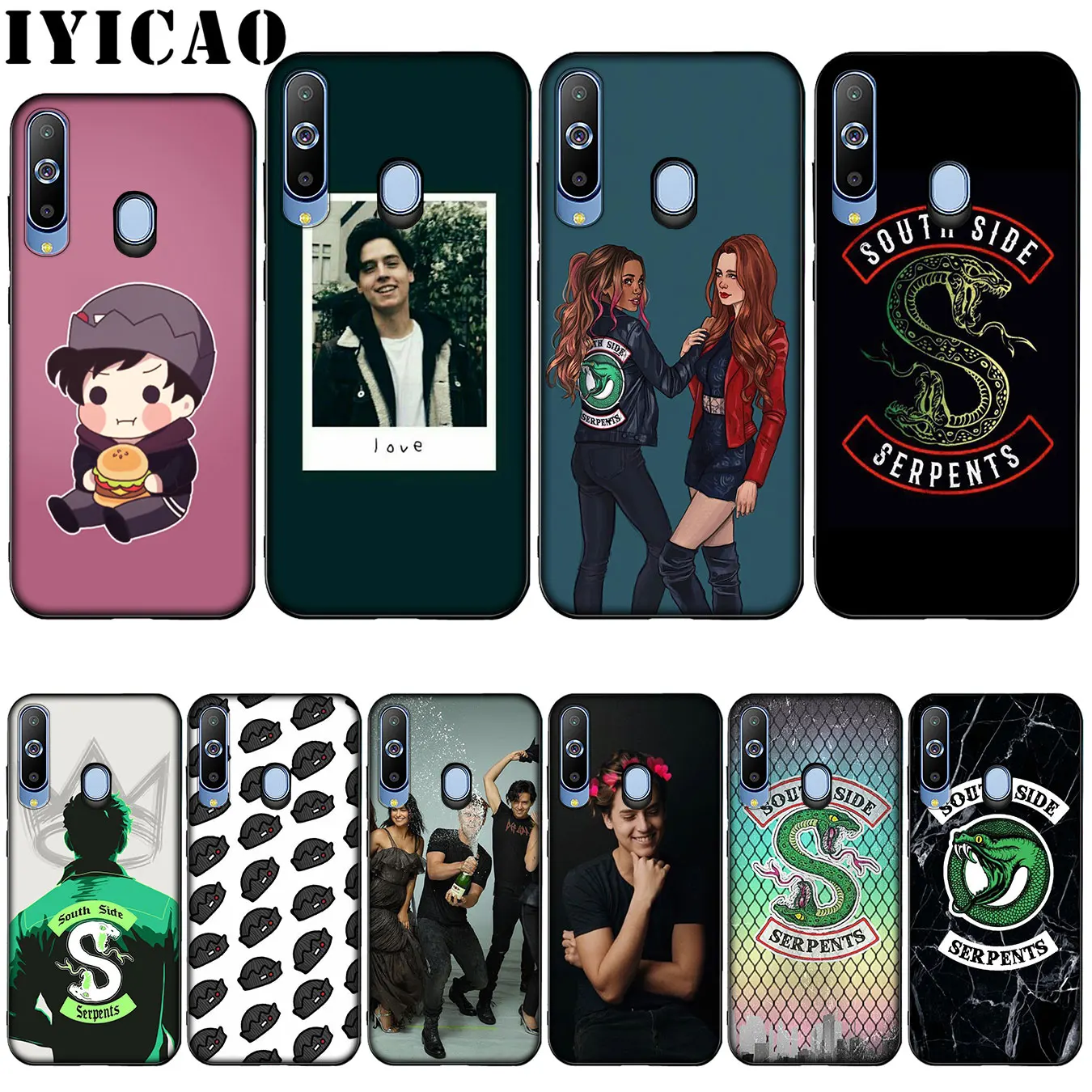 Мягкий силиконовый чехол Riverdale South Side Snake для Samsung Galaxy Note 10 Plus A50s A40s A30s A20s A10s|Бамперы|