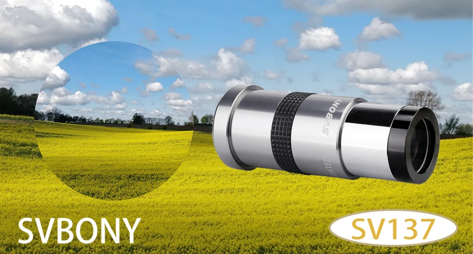 SVBONY SV137 1,25 ''3x линза Барлоу с полным многослойным покрытием с увеличением окуляра профессиональный телескоп Барлоу части астрономический