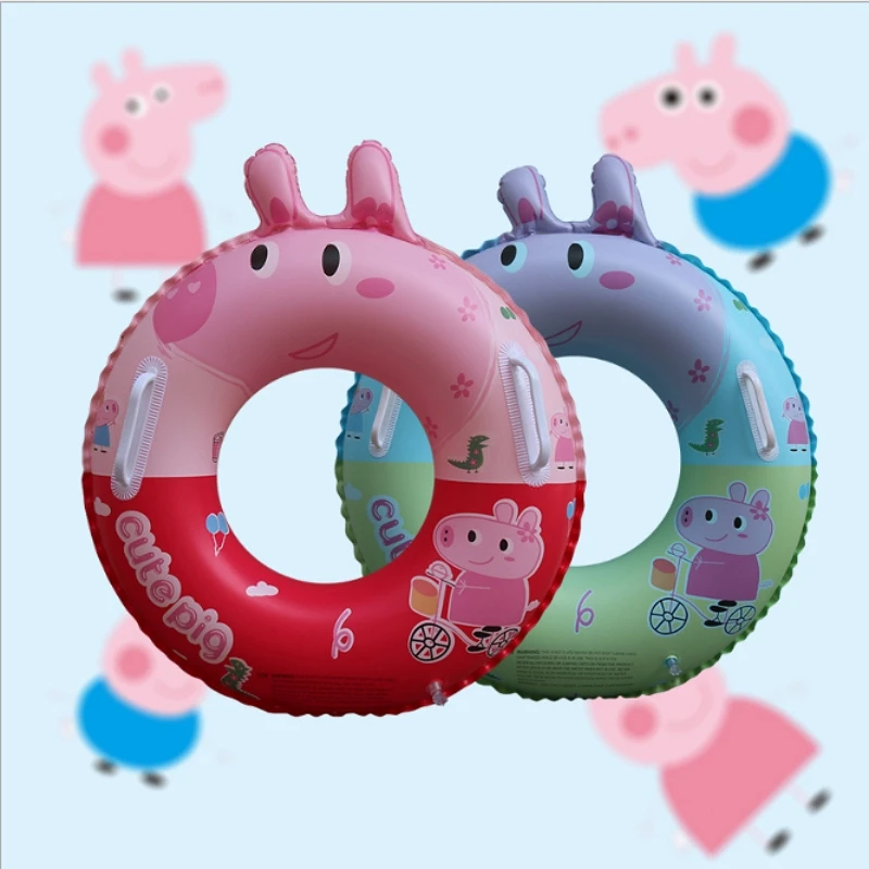 

New Inflatable child's float swimming circle baby pool float Piscina Pig rubber ring PVC boats pool inflatable buoy water toys