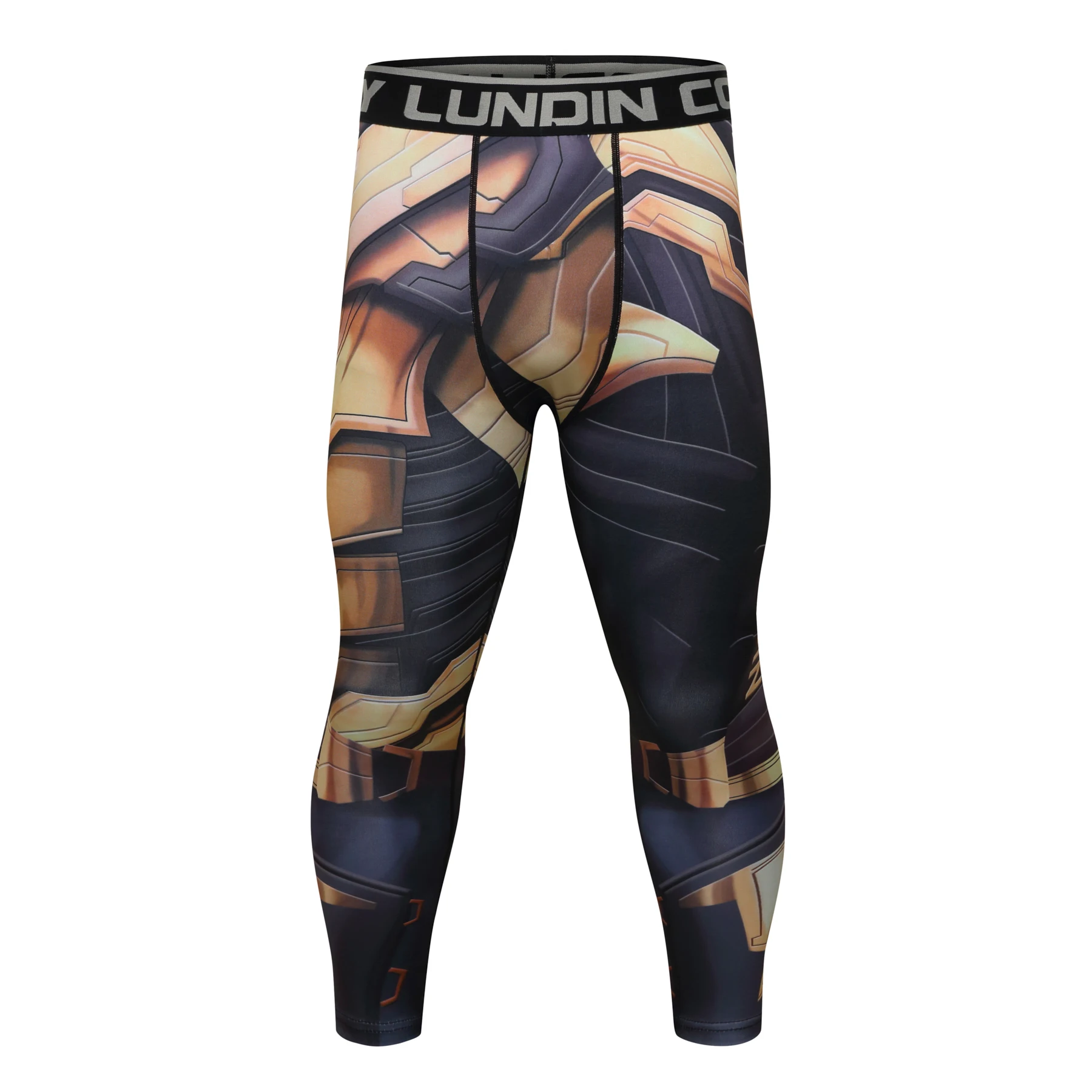 

Мужские компрессионные облегающие леггинсы Cody Lundin для бега, спорта, тренажерного зала, фитнеса, быстросохнущие брюки, баскетбольные боксерские штаны