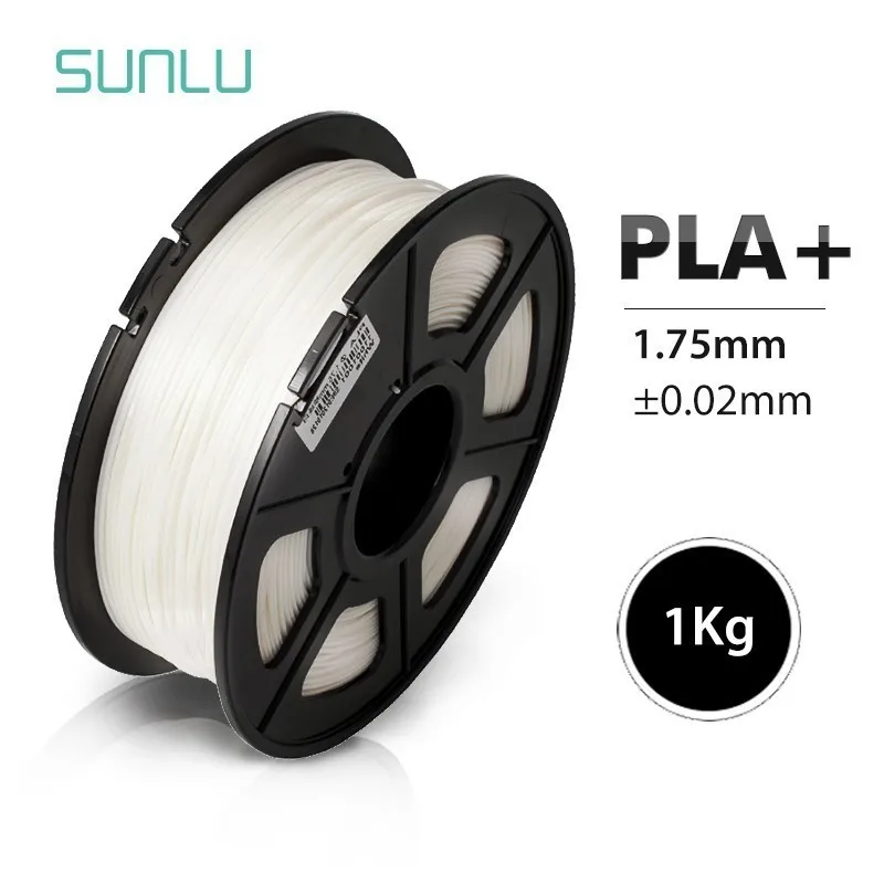PLA PLUS-WHITE 3d принтер PLA Plus образцы нитей белого цвета 1 кг/рулон 1,75 мм для 3d принтера и 3D ручки экологически чистый заправка - Цвет: PLA PLUS-WHITE