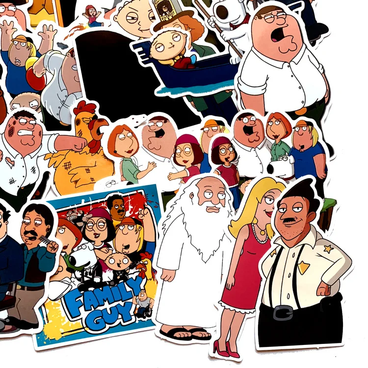 67 шт. семья guy мультфильм дети игрушки стикер для DIY Скрапбукинг альбом багаж ноутбук телефон наклейки на ноутбуки стикер