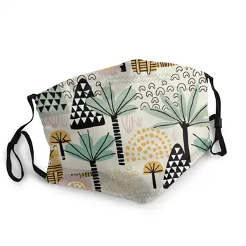 

Cartoon Adult Cycling Wearing Face Mask Cute Printed Anti Haze Smog Dust Mask Windproof Protection Mask Respirator Mouth Muffle