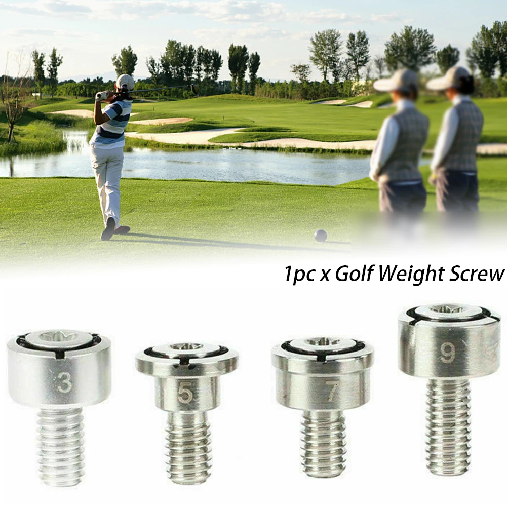 Golf Weight Screw Aluminum Alloy Professional Replacement Club Head Accessories Fairway Sports Driver Shaft 3g 5g 7g 9g For GBB