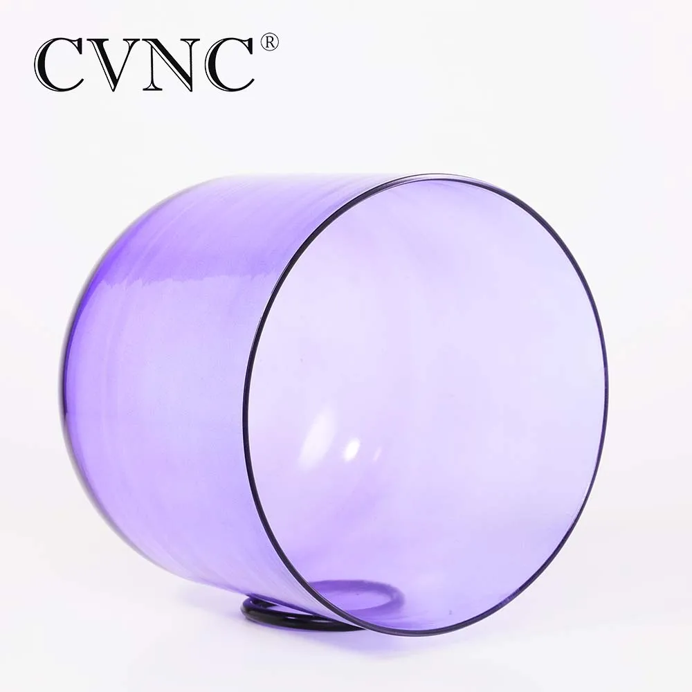 CVNC Singing Bowl 6" Clear Crystal Singing Bowl Healing