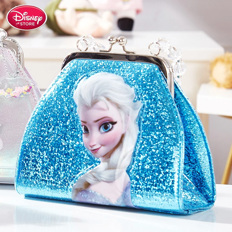 Натуральная disney замороженная Анна Эльза Сумки кошелек Дисней Сумочка с