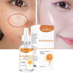 Vitamin C Whitening Serum Face Care Hyaluronic Acid Moisturizing Acne Shrink Pore Cosmetics Anti-Aging Skin Care Beauty Products
