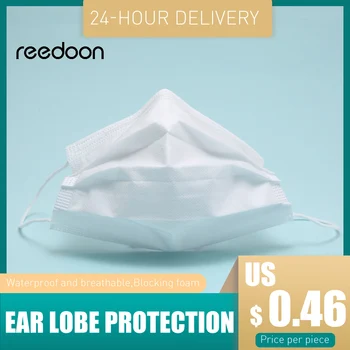 

50pcs Adult Disposable Face Mask 3-Layer Anti-Dust Earloop Protective Face Masks Mouth Masks PM 2.5 Hot Sale Fast delivery