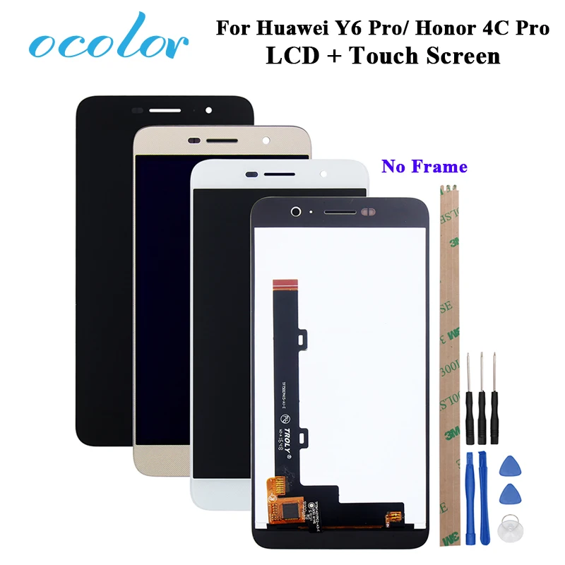 ЖК-дисплей ocolor для Huawei Honor 4C Pro сменный сенсорный экран с дигитайзером в сборе клей