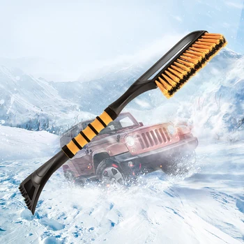 

Magical Car Ice Scraper Glass Snow Remover Car Windshield Auto Snow Brush Cleaner Tool Broom Wash Accessories Winter Tools