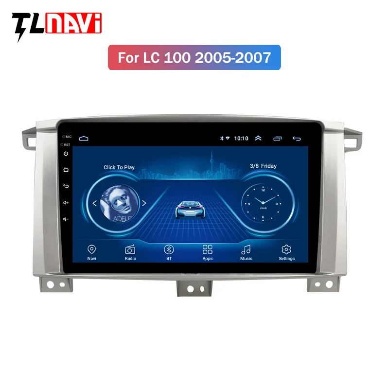 Clearance 9 inch IPS Android 8.1 car multimidia dvd player for Toyota Land cruiser 100 LC 100 LC100 CAR radio gps navigation 0 Clearance 9 inch IPS Android 8.1 car multimidia dvd player for Toyota Land cruiser 100 LC 100 LC100 CAR radio gps navigation 0