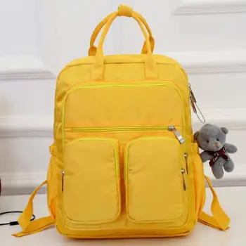 

College Student Backpack Waterproof Large Capacity Backpack Travel Nylon Multi Pocket Outdoor Travel School Casual Bag