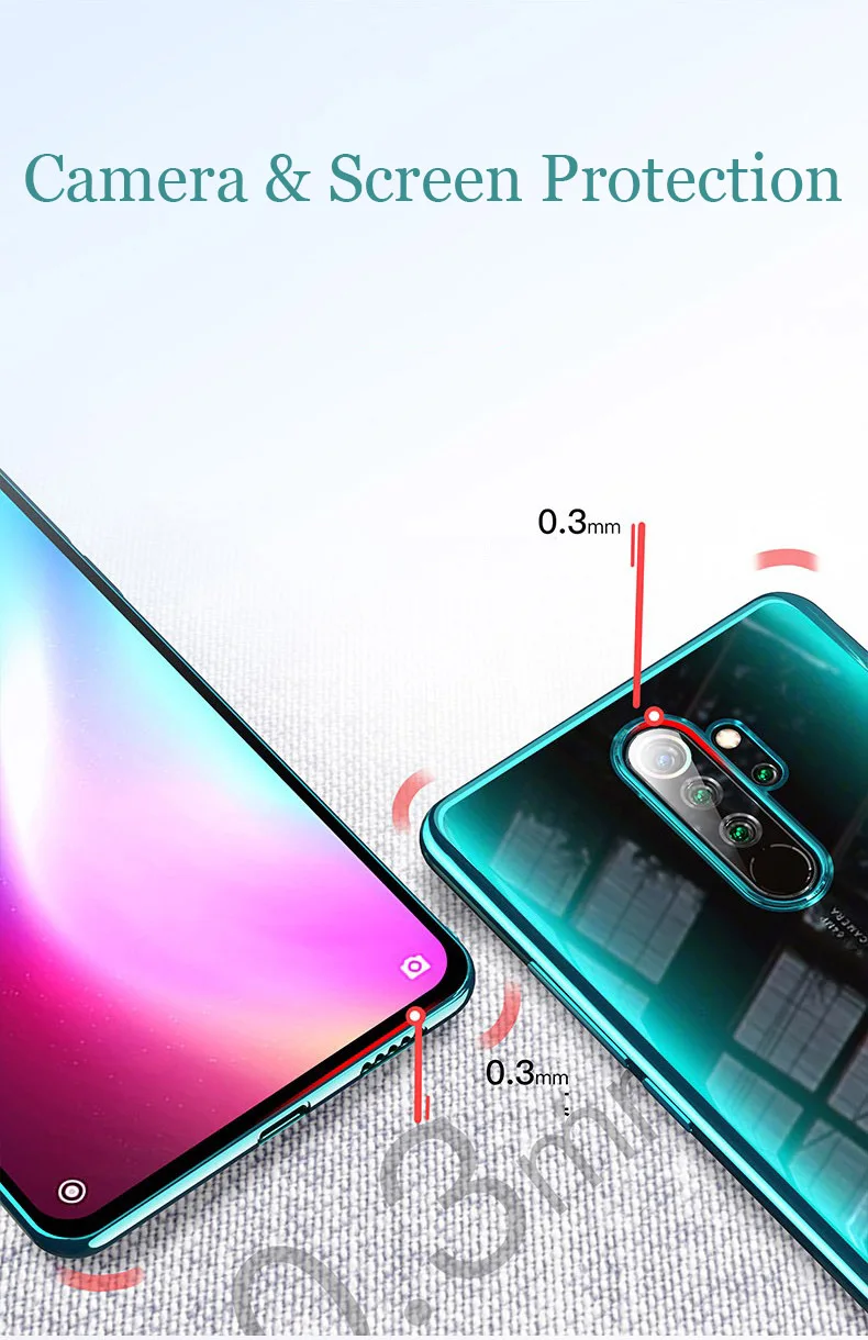 Lainergie для Xiao mi Red mi Note 8 чехол с покрытием мягкий прозрачный чехол для телефона для Xiao mi Red mi Note 8 Pro Чехол Red mi 8 8A mi Note 10 Pro