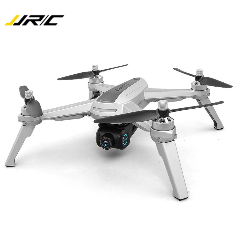 JJRC PROX5 Радиоуправляемый вертолет селфи Дрон gps 5G wifi FPV 4K HD камера RTF RC Квадрокоптер максимум 18 минут следуем за мной детская игрушка дропшиппинг - Цвет: Серебристый