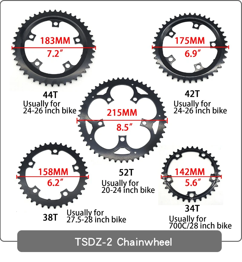 Discount okfeet tsdz2 Tongsheng Mid Drive Motor Electric Bike Bicycle Conversion Kit Parts Accessories Speed Sensor 1