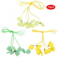 15 шт./пакет пластиковый детский молочный зуб для хранения коллекционный Органайзер коробка с necklace ем