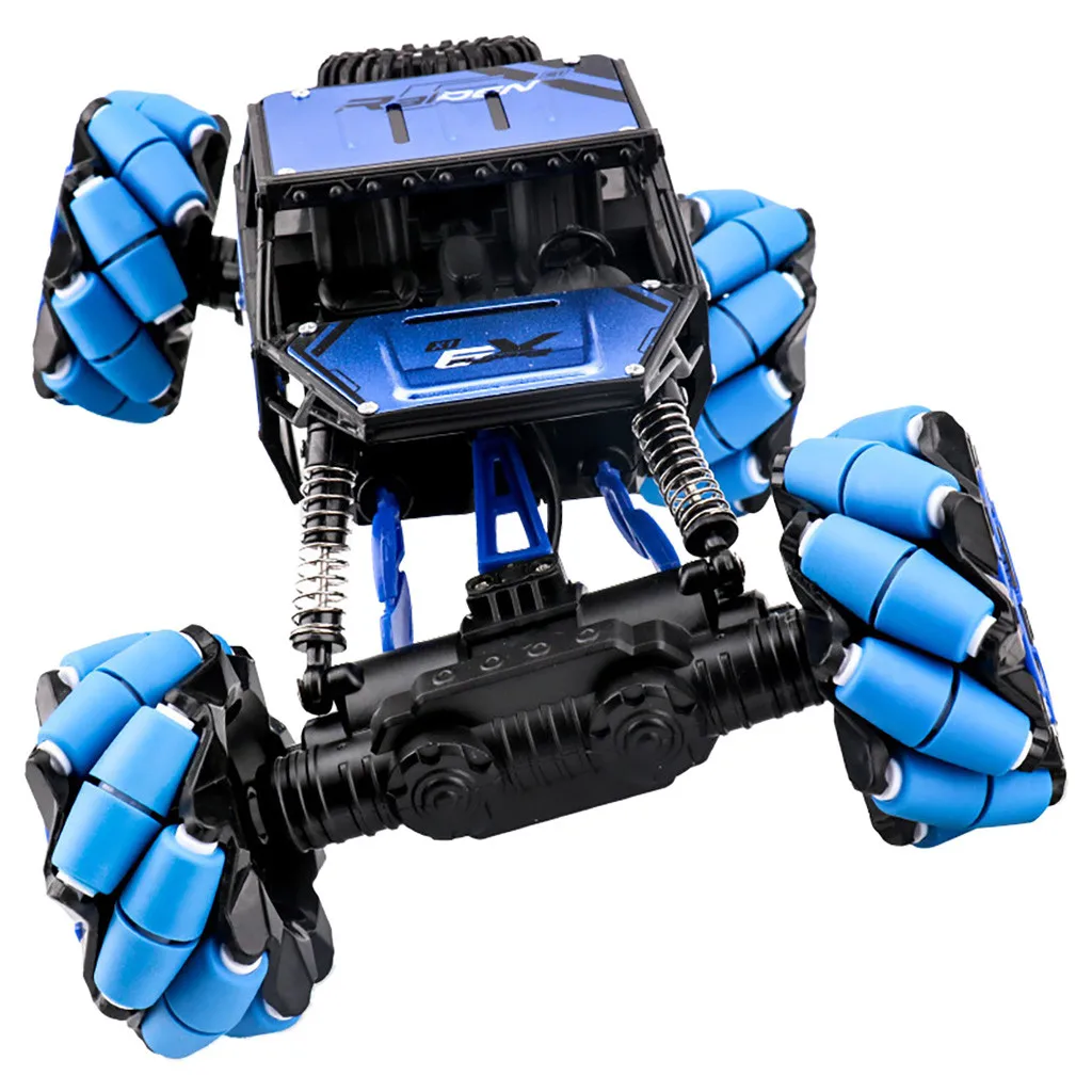 1/16 4WD 2,4 GHz пульт дистанционного управления внедорожный автомобиль RC автомобиль игрушки для детей сплав горизонтальный трюк Дрифт автомобиль игрушка мальчик Рождественский подарок