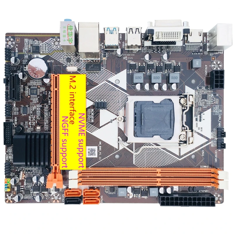 B85-M2 LGA1150 M-ATX материнская плата Поддержка интегрированная графическая карта VGA