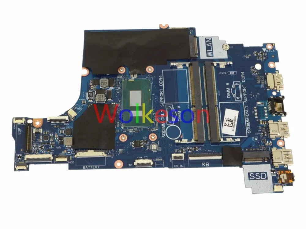 SHELI для DELL Inspiron 15 5570 материнская плата для ноутбука с I5-8250U процессором DDR4 CN-0NM2C6 0NM2C6 NM2C6 CAL60 LA-F114P тест ОК