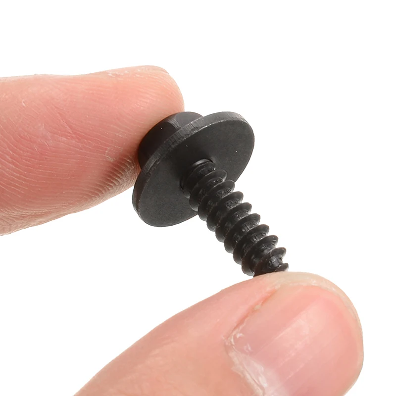 Mayitr 20pcs/set Chassis Engine Guard Metal Nut/Screw Washers U-shape Clip Accessories Fit for BMW