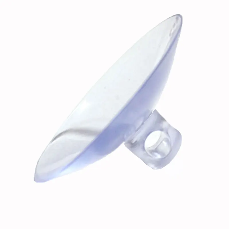 10pcs 25mm Fish Tank Sucker Plastic Perforated Transparent Suction Cup For Aquarium Window Wall Hook Horizontal Hole Suckers