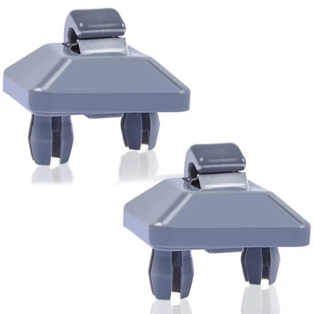 

MIKKUPPA 2PCS Inner Sun Visor Clips, Car Interior Sunscreen Holder Hook for Audi A1 A3 A4 A5 Q3 Q5 S3 S4 S5 TT OEM 8U0857562A