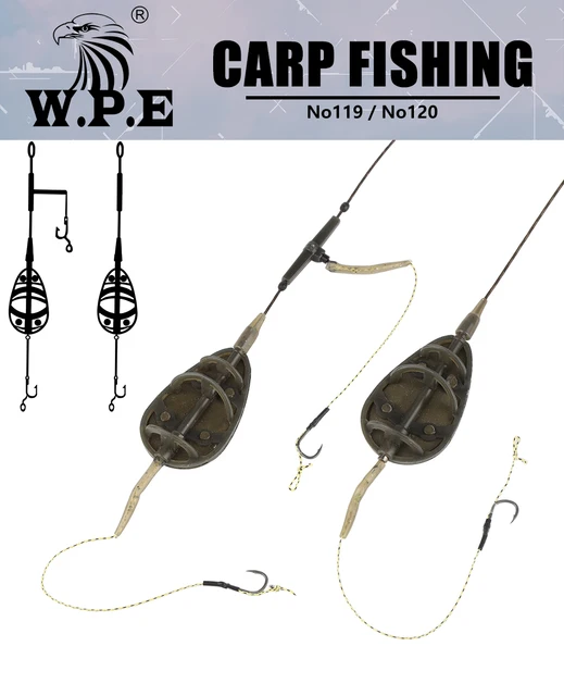 Dyxssm Fishing Feeder Carp Fishing Hooks with Algeria