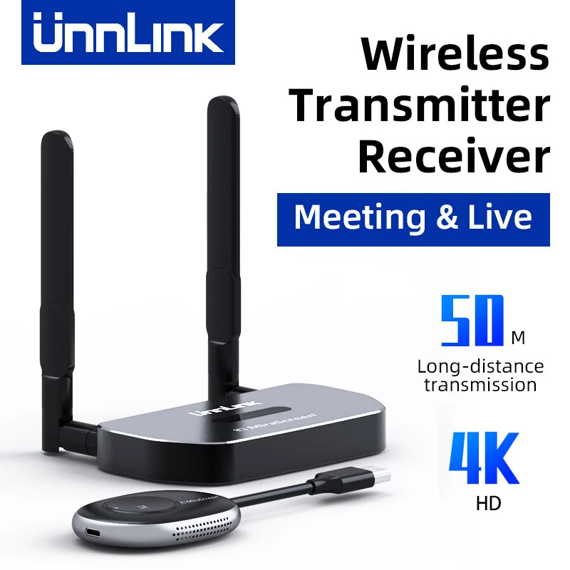 Беспроводной HDMI видеопередатчик UNNLINK приемник-удлинитель адаптер дисплея ключ