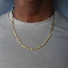 2020 Classic Rope Chain Men Necklace Width 2/3/4/5 MM Stainless Steel Figaro Cuban Chain Necklace For Men Women Jewelry 6