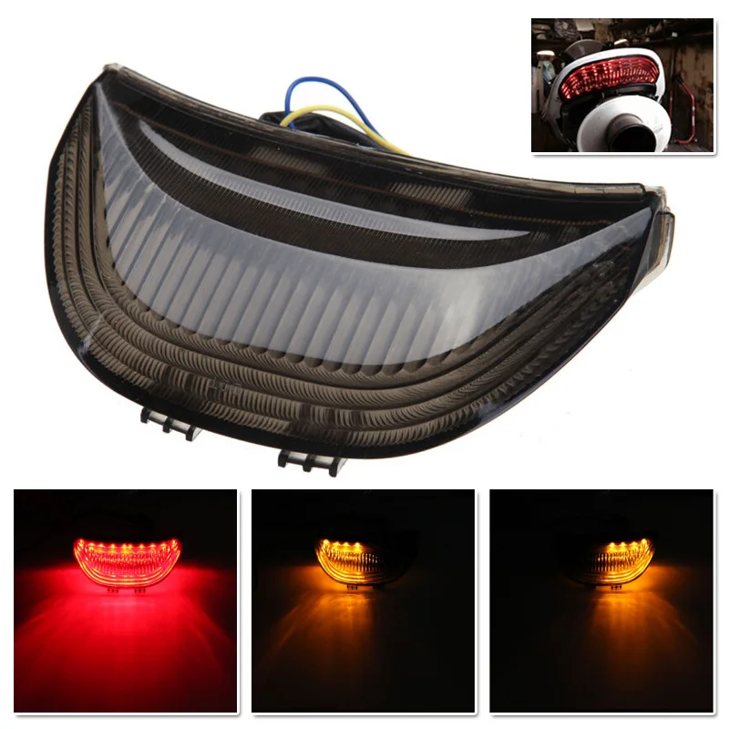 

1pcs Smoke LED Brake Stop Tail Light Turn Signals For Honda CBR600RR CBR1000RR