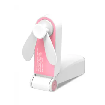 

1PCs Portable Fans Hand Free Neckband Fans With USB Rechargeable 1200mA Battery Operated Dual Wind Head 3 Speed Adjustable Fan