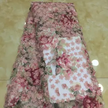 

Madison Nigerian Laces Fabric 2019 High Quality Tulle African Laces Fabric For Wedding Dress French Net Lace Material