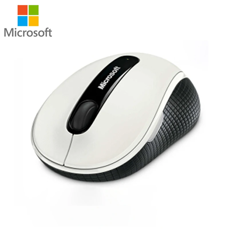 

Microsoft 4000 Wireless Portable Mouse with 2.4Ghz 1000DPI Blueshin Technology Bluetooth 4.0 Desktop USB Interface Silent Mouse