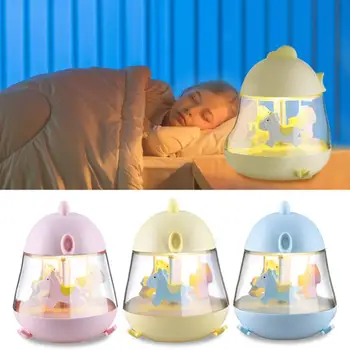 

LED Light Romantic Exquisite Music Box Carousel Music Box Musical Box Wedding Clockwork Christmas Birthday Gift Valentine'S Day