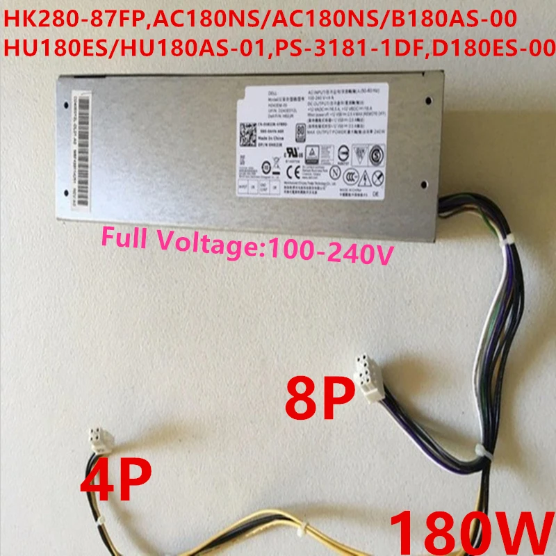 Fonte de Alimentação para Dell Fonte de Alimentação Nova Hk280-87fp Ac180ns – D180es B180as-00 Hu180es Hu180as-01 Ps-3181-1df 3040 5040 7040 9040
